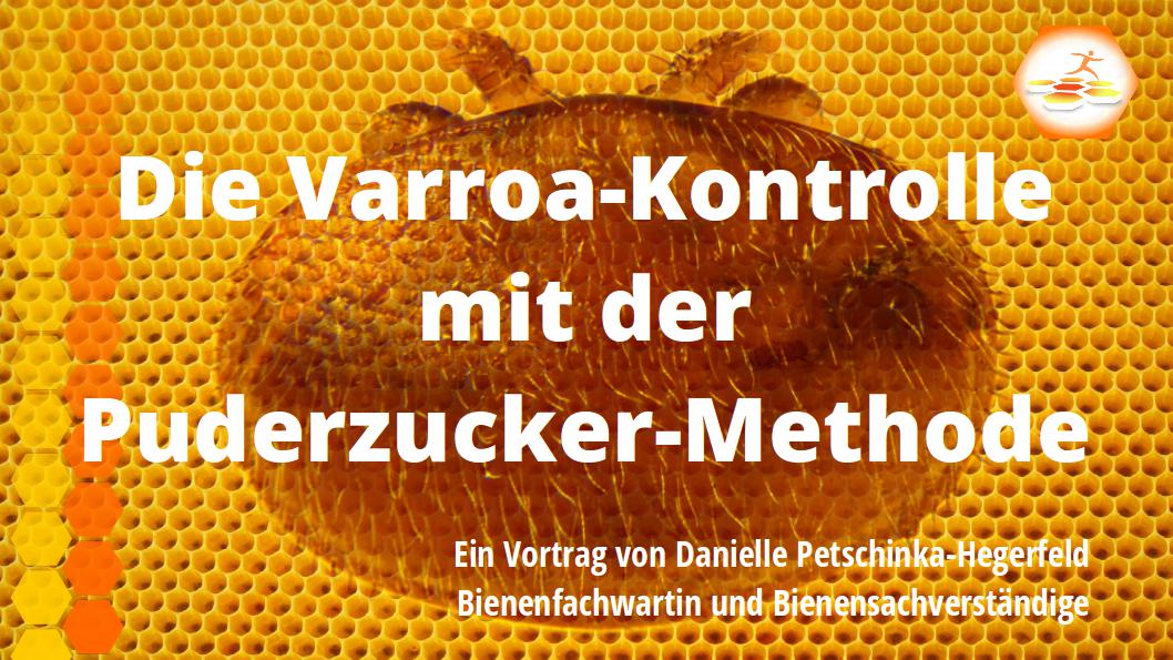 Varroa-Kontrolle mit der Puderzuckermethode