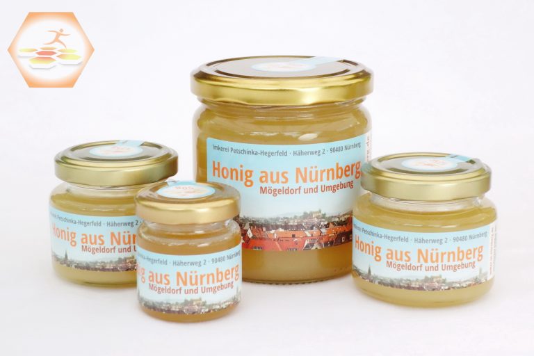 Honig aus Nürnberg Mögeldorf 2019 • Sommerhonig mit hohem Lindenanteil Honig aus Nürnberg Mögeldorf 2019 • Sommerhonig mit hohem Lindenanteil
