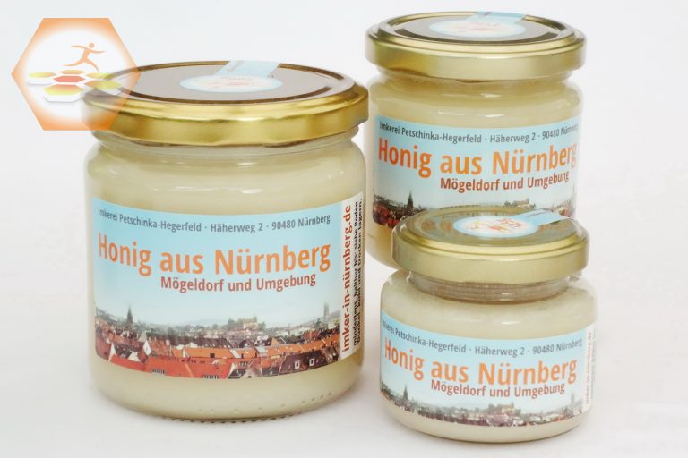 Honig aus Nürnberg Mögeldorf 2018 • Frühjahrshonig Raps Honig aus Nürnberg Mögeldorf 2018 • Frühjahrshonig Raps